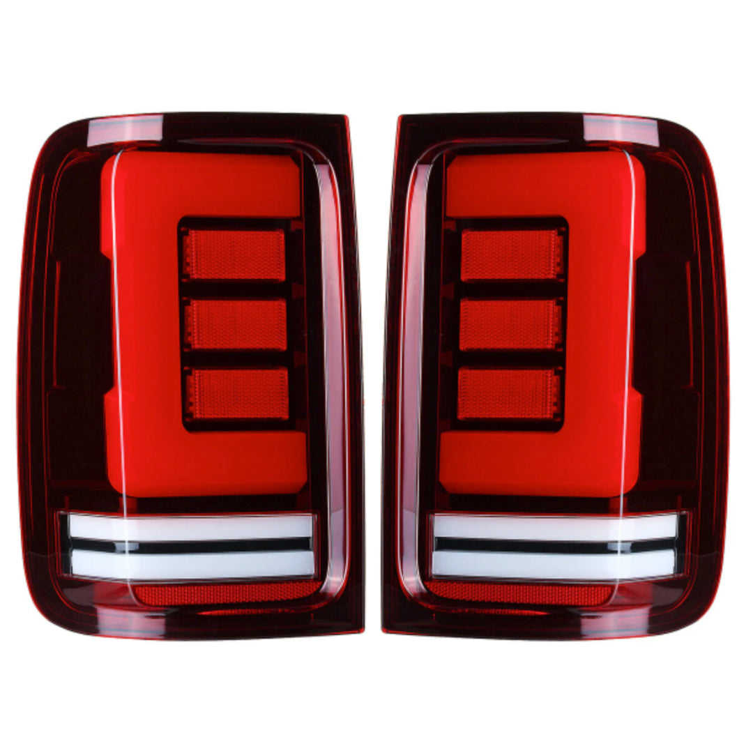 Black Red Tail Lights Volkswagen Amarok From 2008 On HIMOD