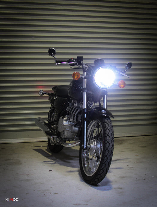 LED MotorBike HeadLight Globe Upgrade