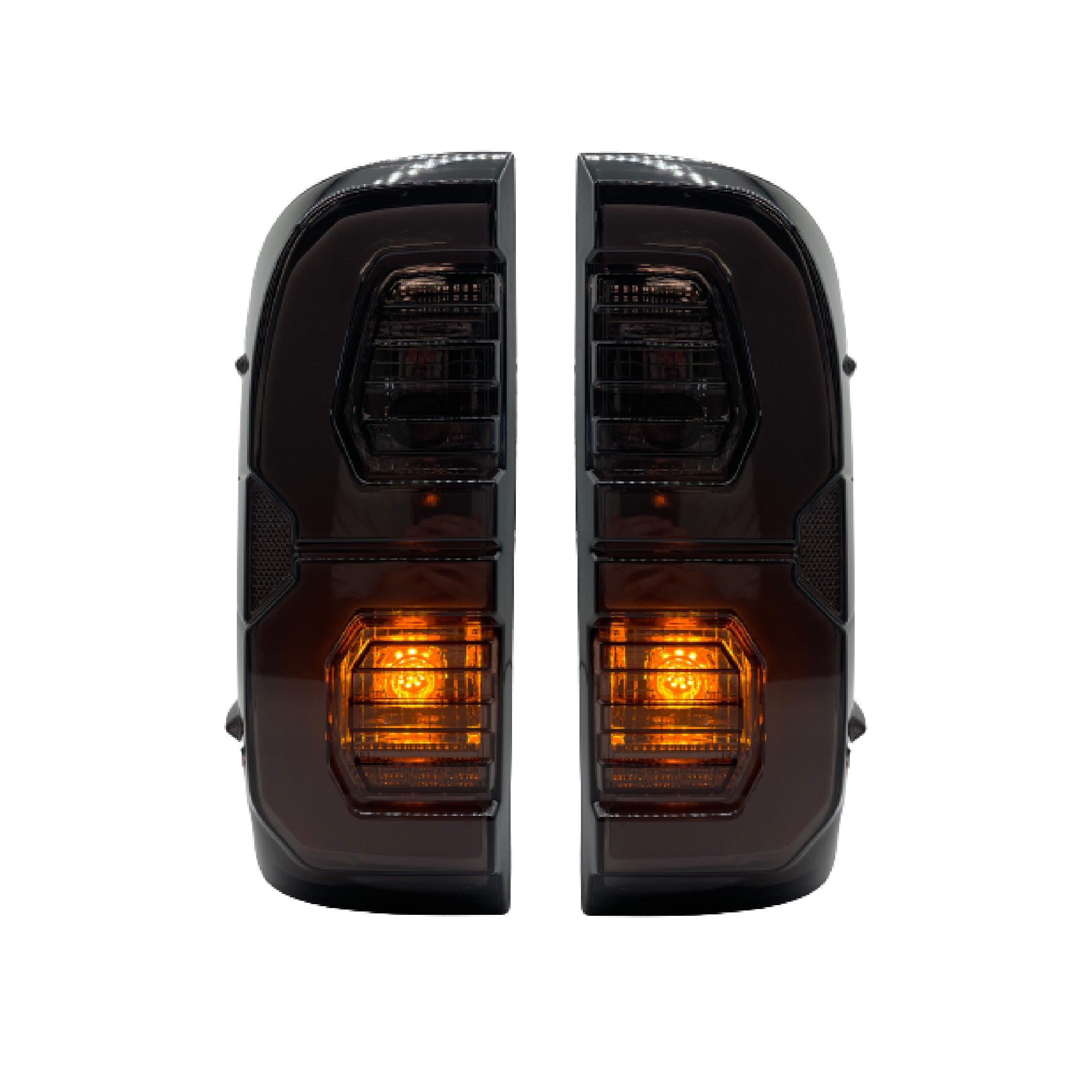 LED TailLights Suitable For Toyota Hilux 2005 2015 Blacked Out V2