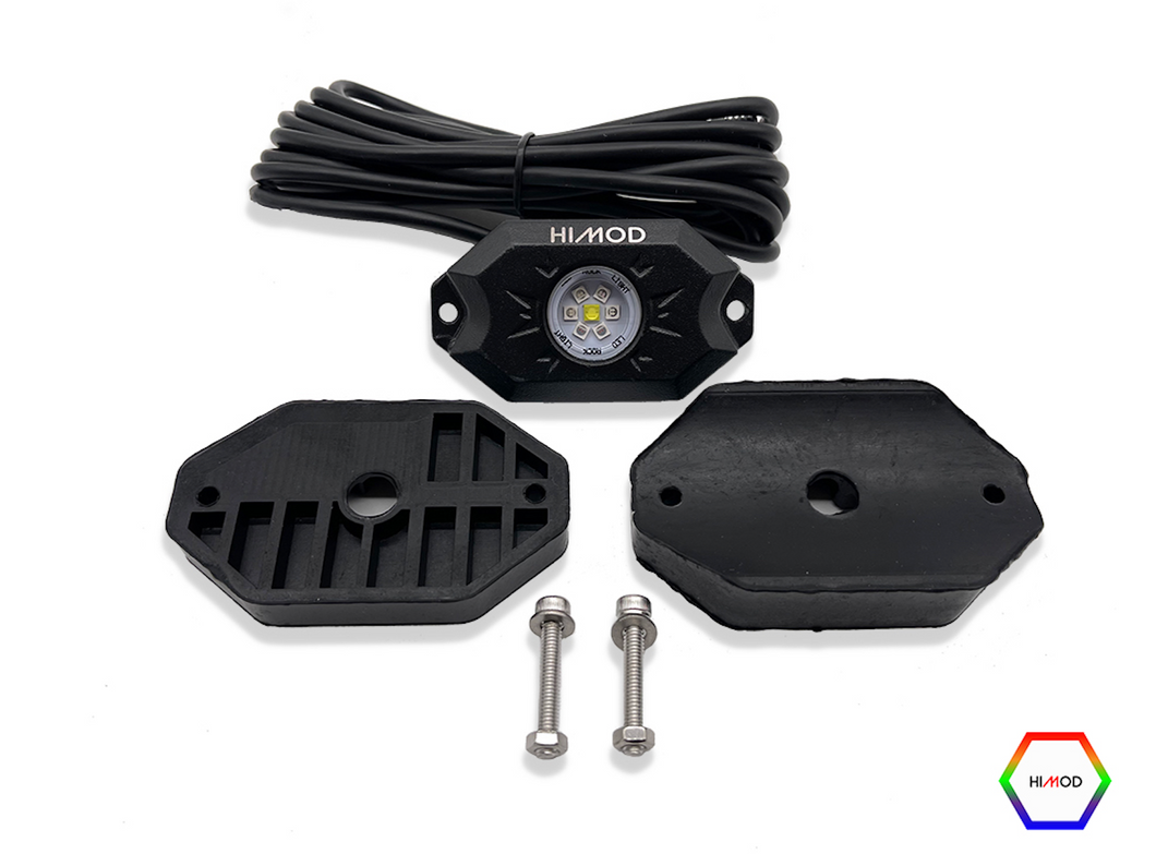 LED Rock Lights Kit - 8 RGBW