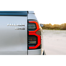 Load image into Gallery viewer, LED Tail-Lights Suitable For Toyota Hilux 2015 - Now | Blacked Out V3
