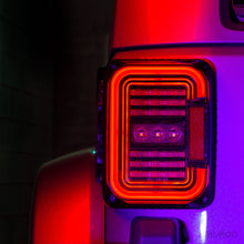 Load image into Gallery viewer, Jeep Wrangler 2007 - 2017 LED Tail-Lights | Red | Black
