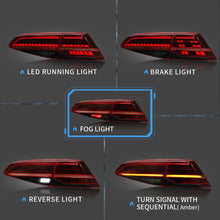 Load image into Gallery viewer, Volkswagen Golf MK7 - MK7.5 2013 - 2021 | Sequential LED Tail Lights
