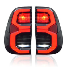 Load image into Gallery viewer, LED Tail-Lights Suitable For Toyota Hilux 2015 - Now | Blacked Out V3
