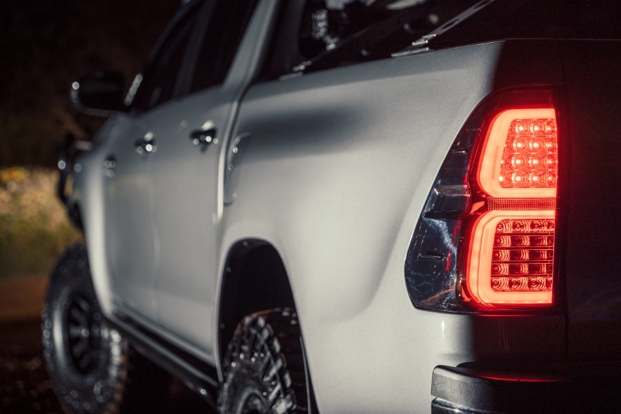 Suitable For Toyota Hilux LED TailLights 2015 Now Blacked Out V1