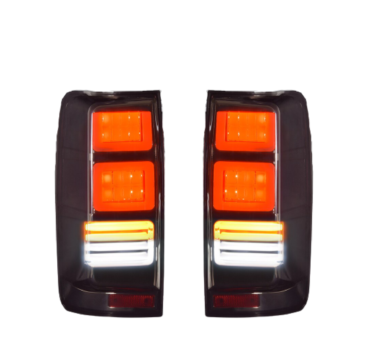 Black TailLights Holden Colorado 2017 2020 HIMOD