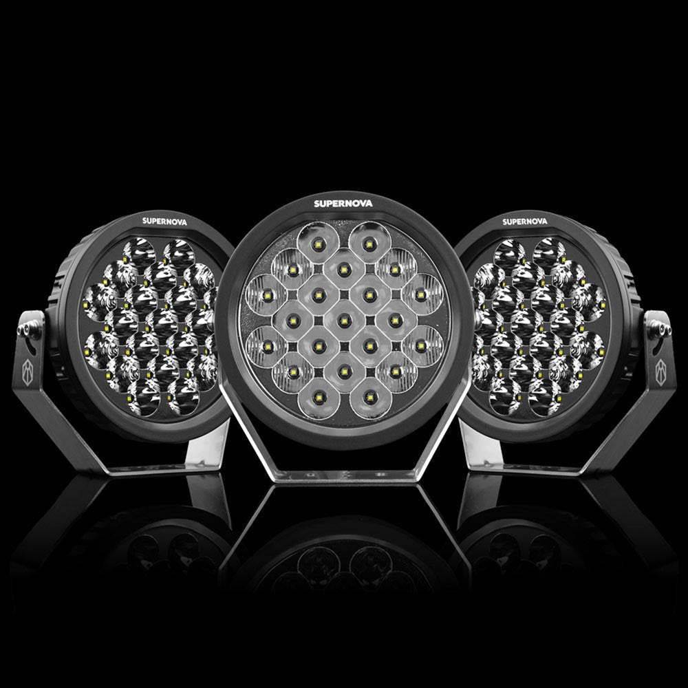 7 Inch LED Driving Lights - Intense V2.0 (Triple Pack)
