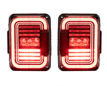 Load image into Gallery viewer, Jeep Wrangler 2007 - 2017 LED Tail-Lights | Red OEM
