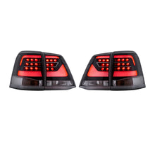 Load image into Gallery viewer, Suitable For Toyota Land Cruiser LED Tail Lights 2007 - 2015 | Blacked Out
