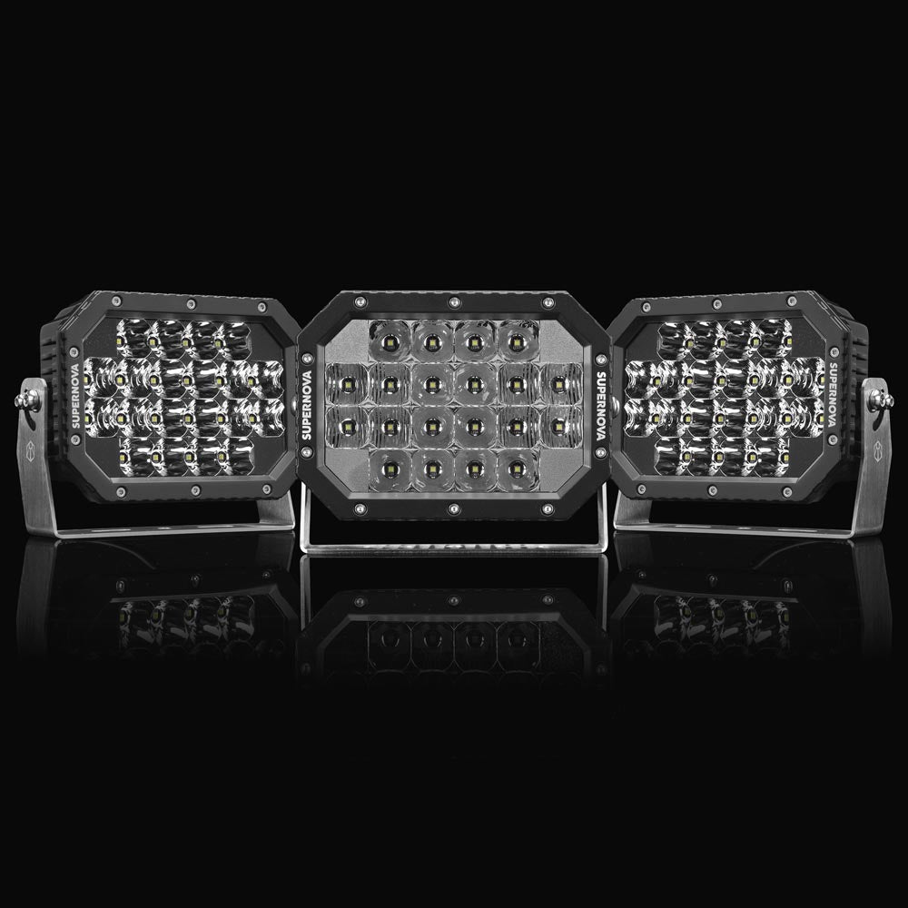 Quad V2 LED Driving Lights - (Triple Pack)
